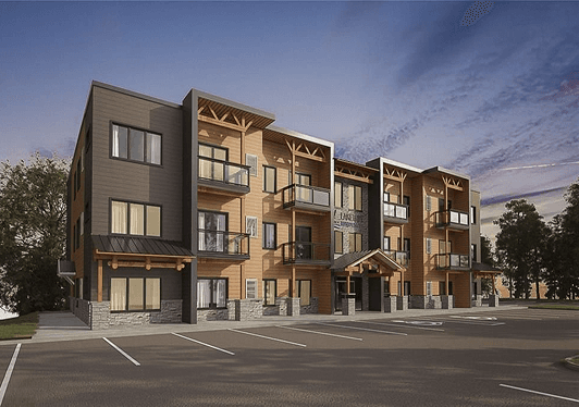 Multi-unit residential building at 51 George Street in Parry Sound